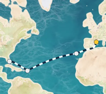13 Night Barcelona to Ft. Lauderdale cruise