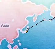 13 Night Seward to Tokyo cruise