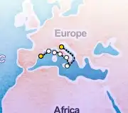 7 Night Barcelona to Ravenna cruise