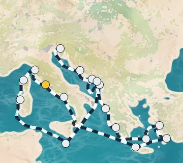 21 Night Rome to Rome cruise