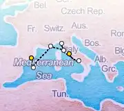 9 Night Rome to Barcelona cruise