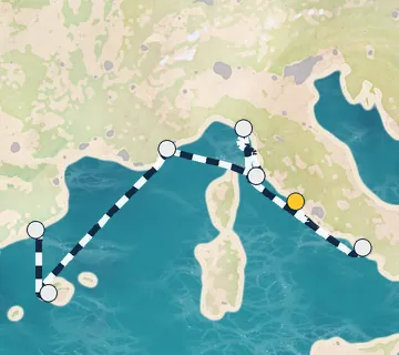 9 Night Rome to Barcelona cruise