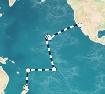 24 Night Auckland to Los Angeles cruise