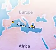 7 Night Athens to Barcelona cruise