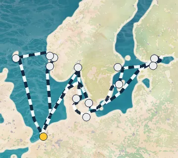 21 Night Rotterdam to Rotterdam cruise