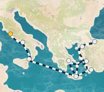 14 Night Rome to Istanbul cruise