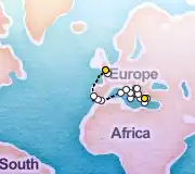 19 Night Athens to London cruise