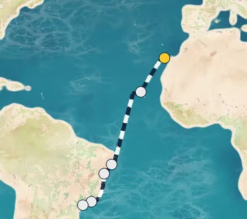 12 Night Tenerife to Sao Paolo cruise