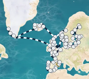 101 Night Barcelona to Ijmuiden cruise