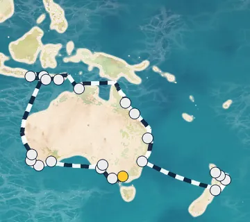 38 Night Melbourne to Auckland cruise
