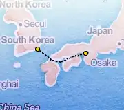 2 Night Busan to Kobe cruise