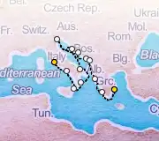 14 Night Rome to Athens cruise