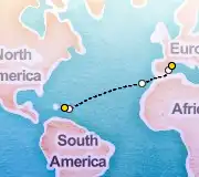 13 Night Barcelona to San Juan cruise