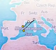 4 Night Barcelona to Palma Mallorca cruise