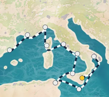 10 Night Catania to Barcelona cruise