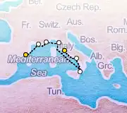 7 Night Barcelona to Rome cruise