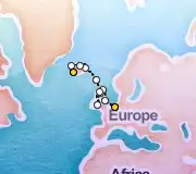 12 Night Ijmuiden to Reykjavik cruise