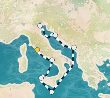 7 Night Rome to Venice cruise