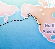22 Night Vancouver to Tokyo cruise