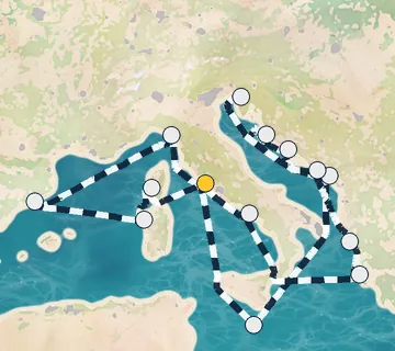 21 Night Rome to Rome cruise