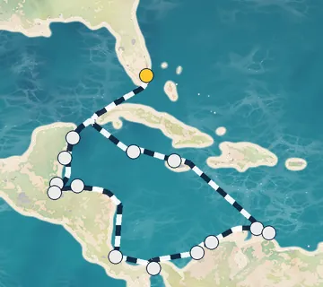 20 Night Miami to Miami cruise