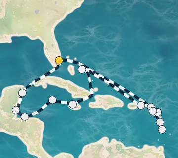 21 Night Ft. Lauderdale to Ft. Lauderdale cruise