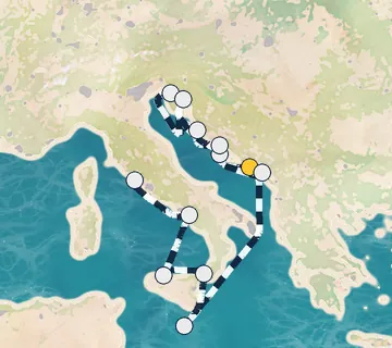 14 Night Dubrovnik to Rome cruise