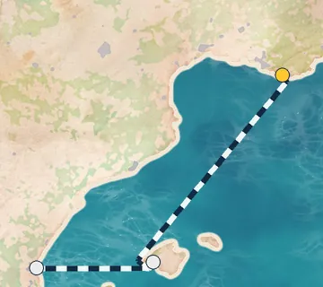 2 Night Toulon to Valencia cruise
