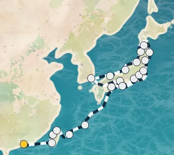 26 Night Hong Kong to Tokyo cruise