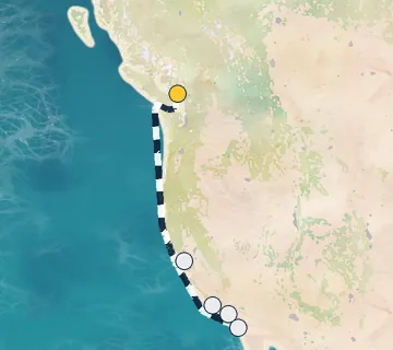 7 Night Vancouver to Los Angeles cruise