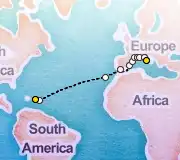 20 Night San Juan to Rome cruise