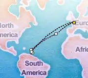 13 Night Paris to Fort-de-France cruise