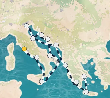 14 Night Rome to Athens cruise