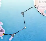 44 Night New York to Sydney cruise