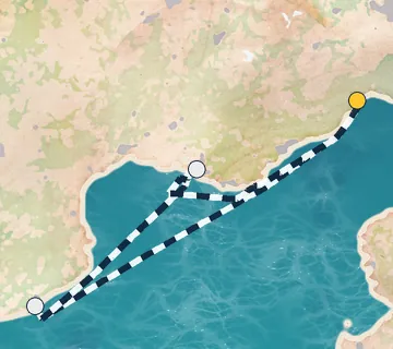 3 Night Savona to Savona cruise