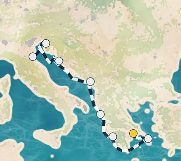 7 Night Athens to Ravenna cruise