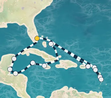 21 Night Ft. Lauderdale to Ft. Lauderdale cruise