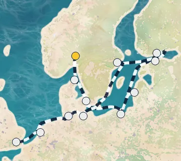 13 Night Oslo to Tilbury cruise