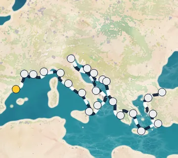 28 Night Barcelona to Istanbul cruise
