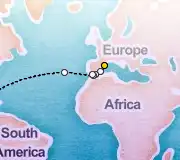 15 Night Barcelona to Miami cruise