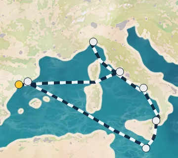 8 Night Tarragona to Barcelona cruise