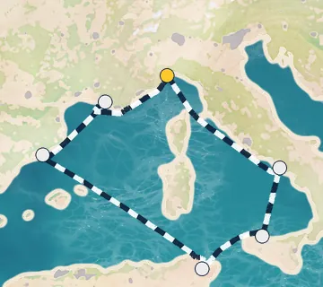 7 Night Savona to Savona cruise