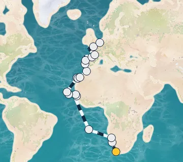 35 Night Cape Town to Rotterdam cruise