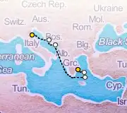 7 Night Ravenna to Athens cruise