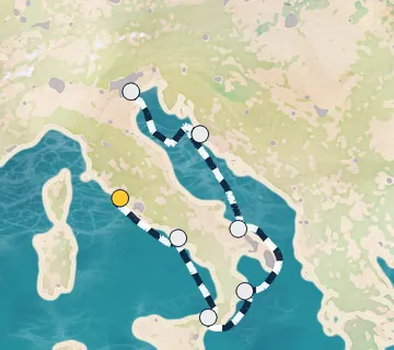 7 Night Rome to Venice cruise
