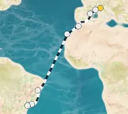 16 Night Portofino to Sao Paulo cruise