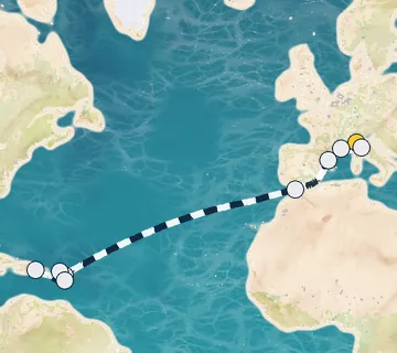 17 Night Portofino to La Romana cruise