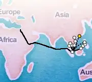 27 Night Hong Kong to Suez Canal cruise