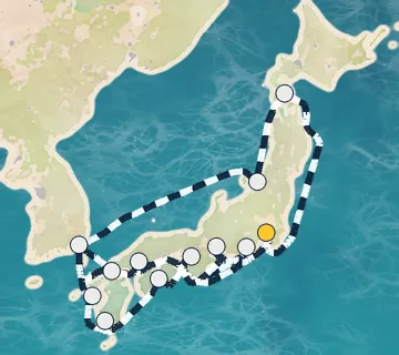 19 Night Tokyo to Tokyo cruise