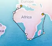 34 Night Abu Dhabi to Barcelona cruise